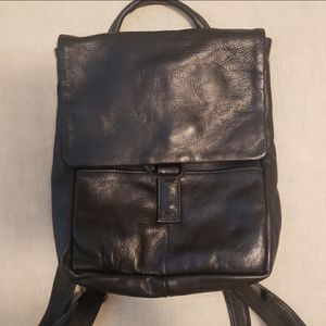 Genuine Leather Backpack Purse